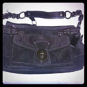 Coach 65th Anniversary Legacy Suede Bag